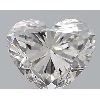 0.73 Carat Heart G VS1 - EX GIA Natural Diamond