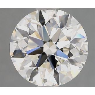 2.50 Carat Round G VS1 EX IGI Natural Diamond