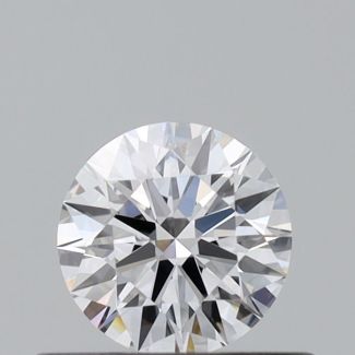 0.35 Carat Round D VVS1 EX VG GIA Natural Diamond