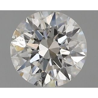 0.71 Carat Round G SI1 EX GIA Natural Diamond