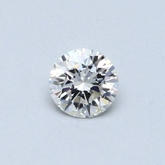 0.33 Carat Round D VVS1 EX VG GIA Natural Diamond