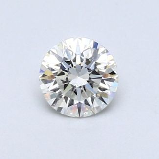 0.44 Carat Round I SI1 VG EX GIA Natural Diamond