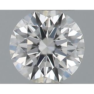 0.20 Carat Round G VVS1 EX GIA Natural Diamond