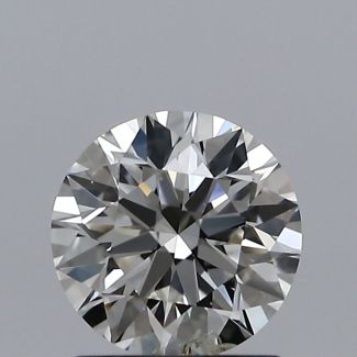 1.01 Carat Round H SI2 EX GIA Natural Diamond