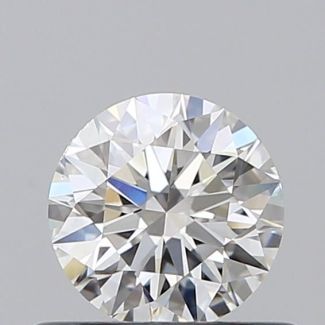 0.45 Carat Round F VS1 EX VG GIA Natural Diamond