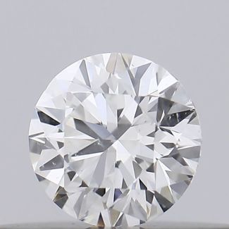 0.18 Carat Round F SI1 EX VG GIA Natural Diamond