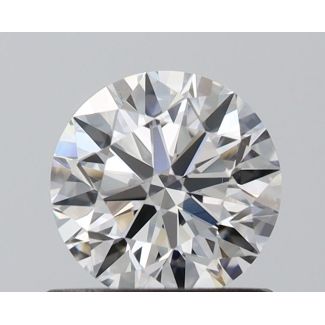 0.8 Carat Round G SI1 EX GIA Natural Diamond