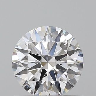 0.71 Carat Round D SI1 EX GIA Natural Diamond