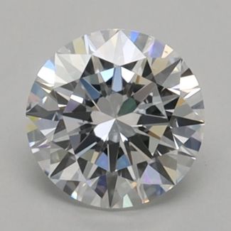 0.4 Carat Round D VS2 EX GIA Natural Diamond