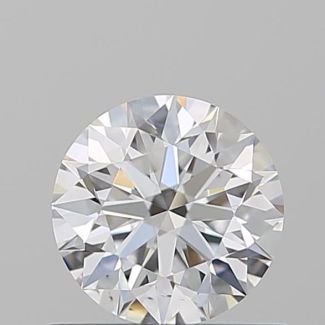 0.71 Carat Round D VS2 EX GIA Natural Diamond