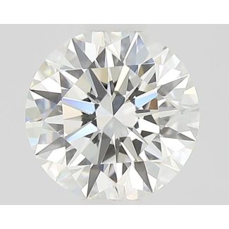 0.61 Carat Round G VS1 EX GIA Natural Diamond