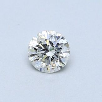 0.32 Carat Round H SI2 VG EX GIA Natural Diamond