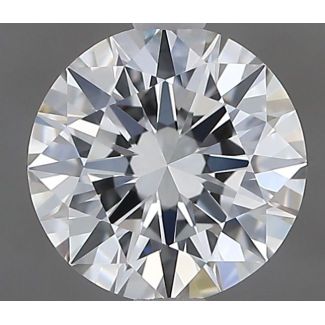 0.6 Carat Round H IF EX GIA Natural Diamond