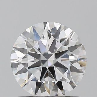 0.9 Carat Round D SI1 EX VG GIA Natural Diamond