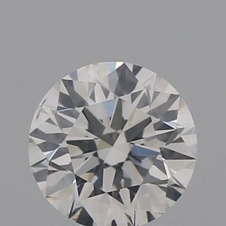 0.35 Carat Round H SI1 EX GIA Natural Diamond