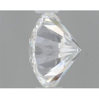 0.43 Carat Round E VVS2 EX GIA Natural Diamond