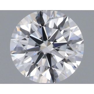 0.64 Carat Round E IF EX GIA Natural Diamond