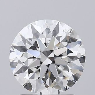 2.0 Carat Round F VS2 EX GIA Natural Diamond