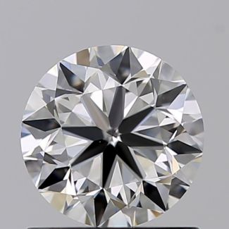 0.80 Carat Round F VS1 VG EX GIA Natural Diamond