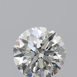 0.50 Carat Round J SI2 VG EX GIA Natural Diamond