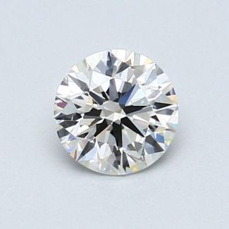 0.7 Carat Round I VS1 EX VG GIA Natural Diamond