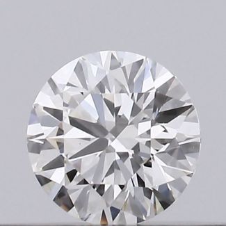 0.18 Carat Round H VS1 EX VG GIA Natural Diamond