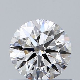 0.64 Carat Round F VS1 EX GIA Natural Diamond