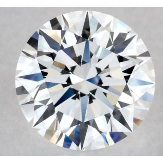 0.4 Carat Round F VVS1 EX GIA Natural Diamond