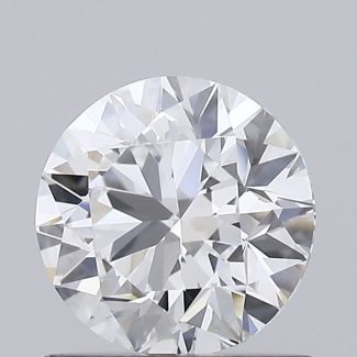 0.8 Carat Round D VVS1 EX VG GIA Natural Diamond