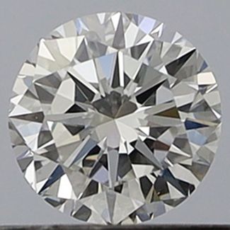 0.5 Carat Round F VVS1 VG EX GIA Natural Diamond