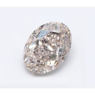 1.06 Carat Oval Light Pink VS1 - EX GIA Natural Diamond