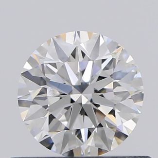 0.45 Carat Round E VS2 EX VG GIA Natural Diamond