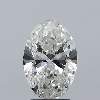 2.01 Carat Oval I SI2 - EX VG GIA Natural Diamond