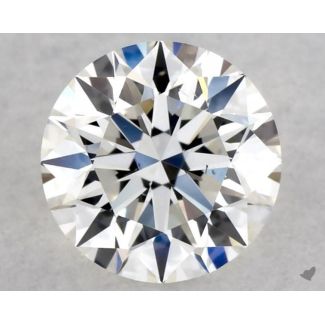 0.31 Carat Round G SI2 EX GIA Natural Diamond