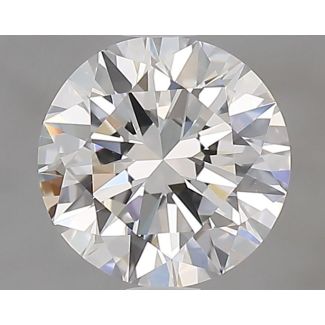 0.96 Carat Round E VVS1 EX GIA Natural Diamond