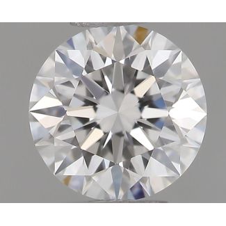 0.4 Carat Round E VVS1 EX GIA Natural Diamond