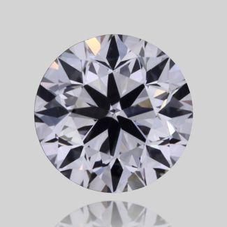 0.3 Carat Round D VVS2 VG EX GIA Natural Diamond