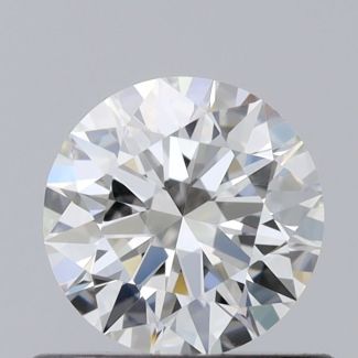 0.5 Carat Round H IF EX GIA Natural Diamond