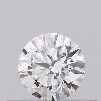 0.23 Carat Round H VS1 EX GIA Natural Diamond