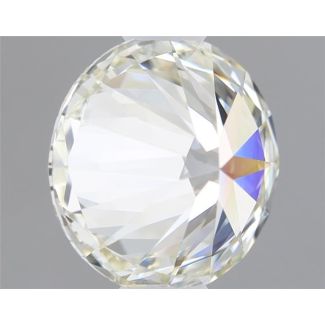 0.59 Carat Round H VVS2 EX IGI Natural Diamond