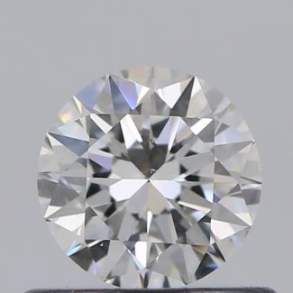 0.50 Carat Round E SI1 VG EX GIA Natural Diamond