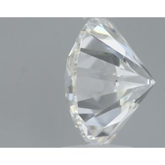 0.35 Carat Round H VVS1 EX GIA Natural Diamond