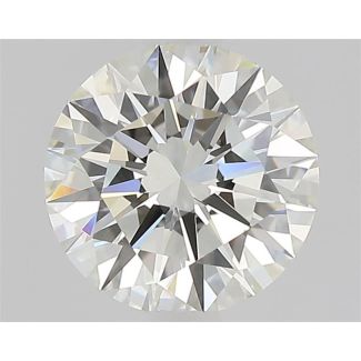 1.0 Carat Round H VVS1 EX IGI Natural Diamond