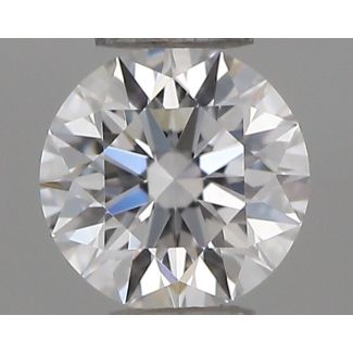 0.22 Carat Round D VS1 EX GIA Natural Diamond