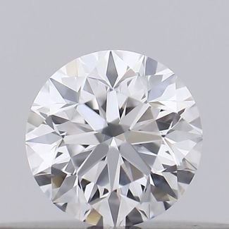 0.18 Carat Round D VVS2 VG GIA Natural Diamond