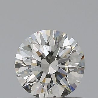 0.6 Carat Round H VS1 EX IGI Natural Diamond