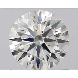 0.77 Carat Round I VS2 EX GIA Natural Diamond