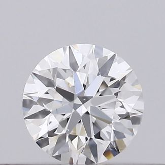 0.2 Carat Round F VS2 EX VG GIA Natural Diamond