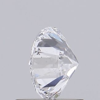 0.87 Carat Round D SI2 EX GIA Natural Diamond