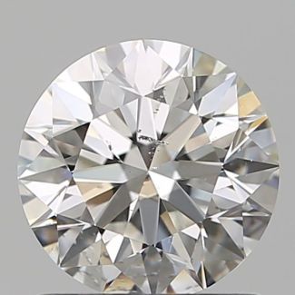 1.01 Carat Round F SI1 EX GIA Natural Diamond